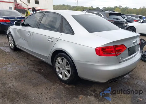 2011 Audi A4 2.0T Premium из США, поврежденный, VIN WAUBFAFL3BN031051